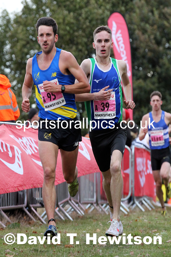 Senior mens 2021 National Cross Country Relays, Berry Hill Park, Mansfield. Photo: David T. Hewitson/Sports for All Pics